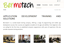 Tablet Screenshot of bermotech.com